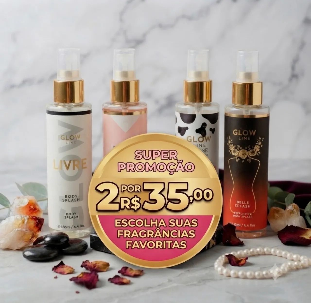 2 BODY SPLASH FEMININO 