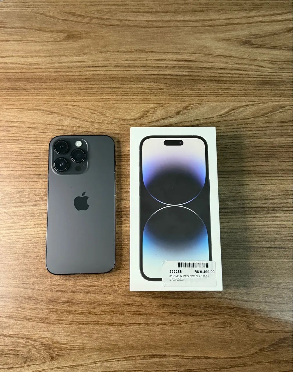 iPhone 14 Pro 128GB Preto 83% com caixa - Foto 2