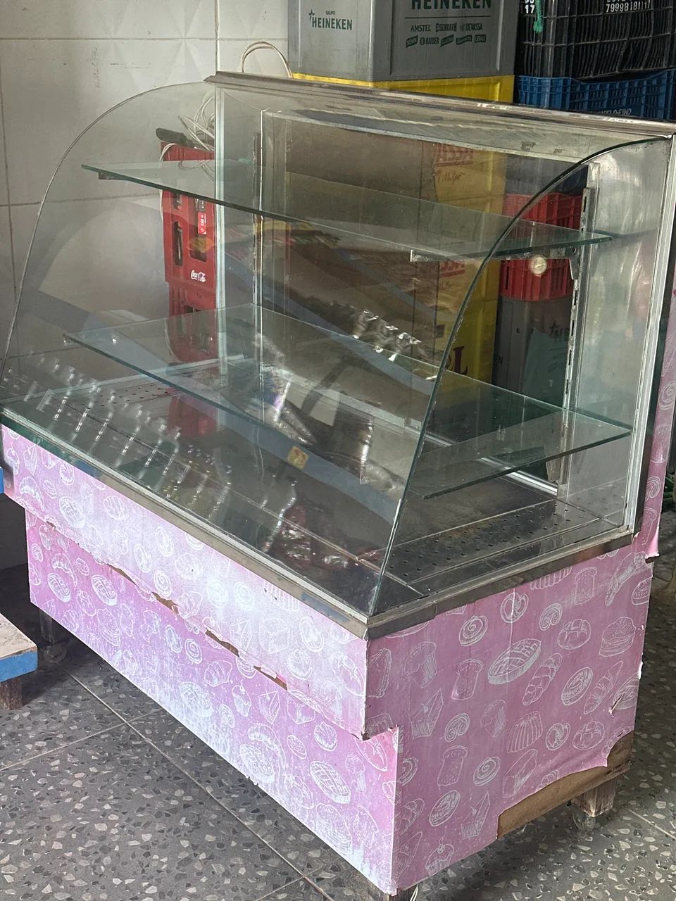 Balcão expositor