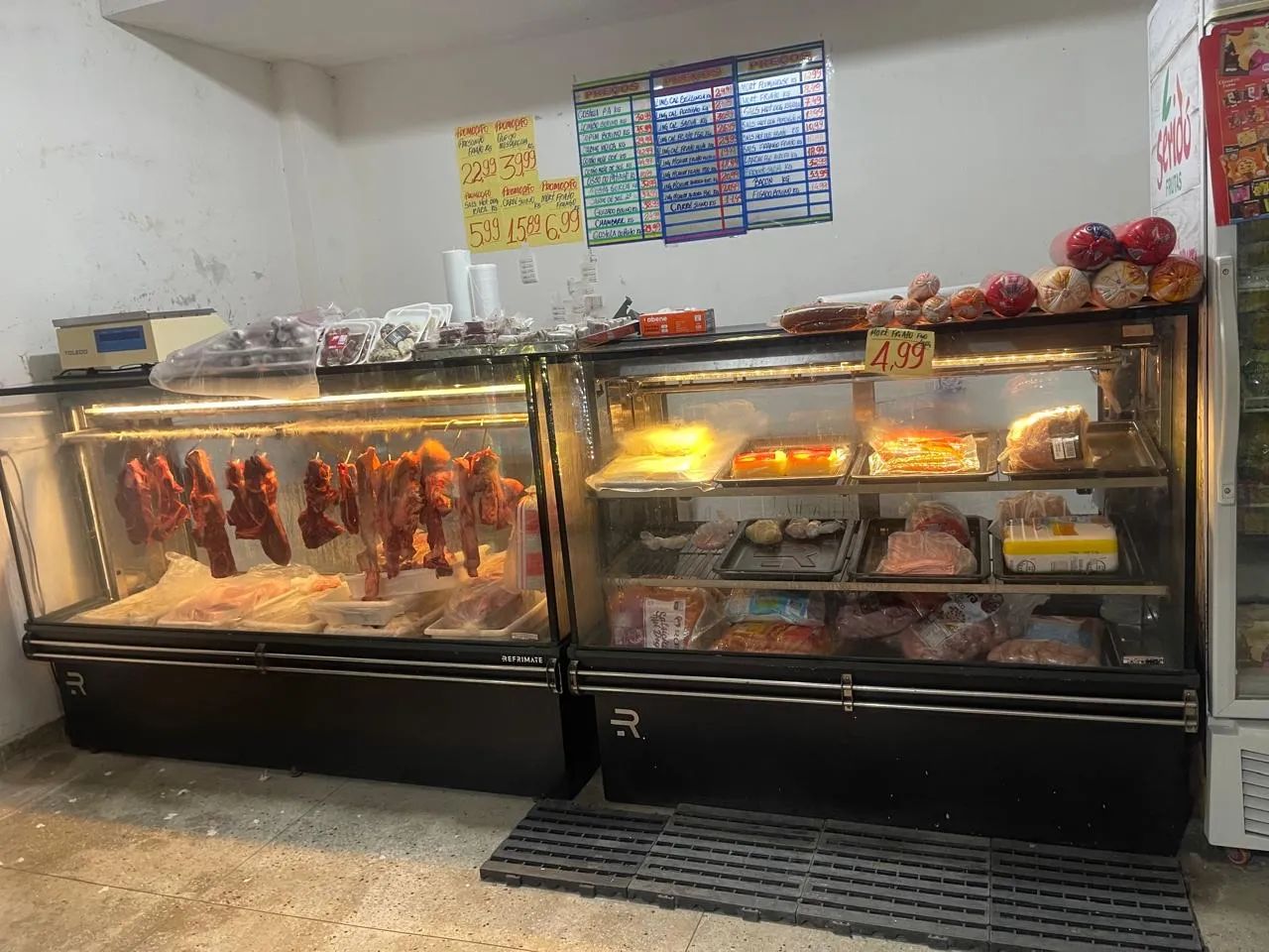 Balcão de carne 