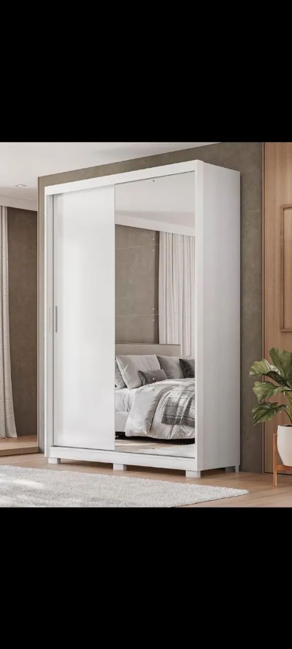 Guarda roupa porta de corer 100%mdf 