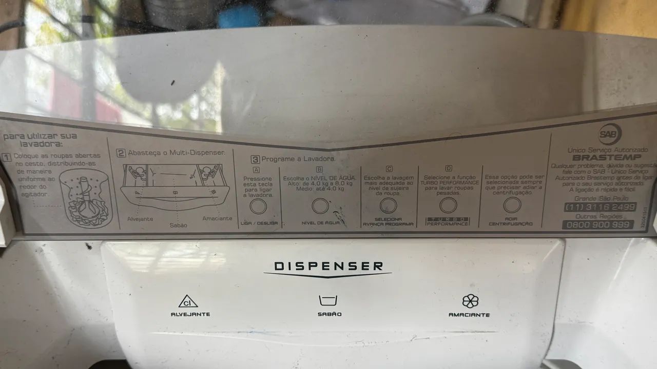 Máquina Brastemp 8kg  - Foto 3
