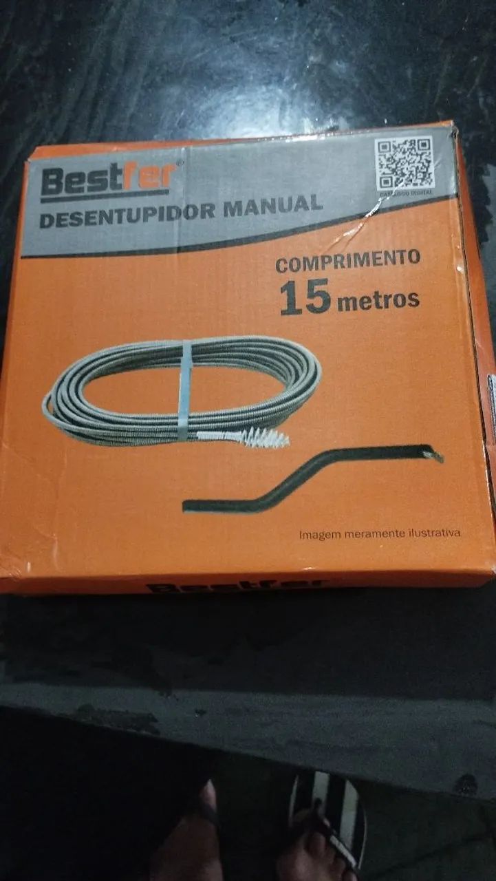 Desentupidor manual 15 mts  - Foto 2