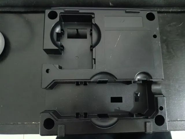 Parte Inferior GameCube (Preto Jet) Original - Foto 2
