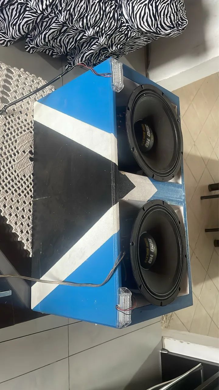 Médios 10 polegadas som automotivo 