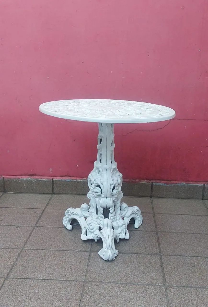 Conjunto de mesa e cadeiras para jardim ou área externa  - Foto 4