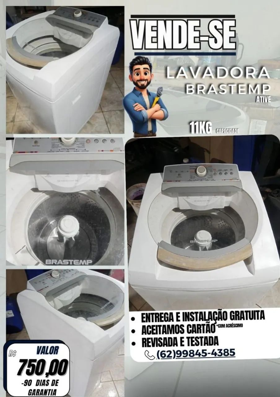 Máquina de lavar roupa 