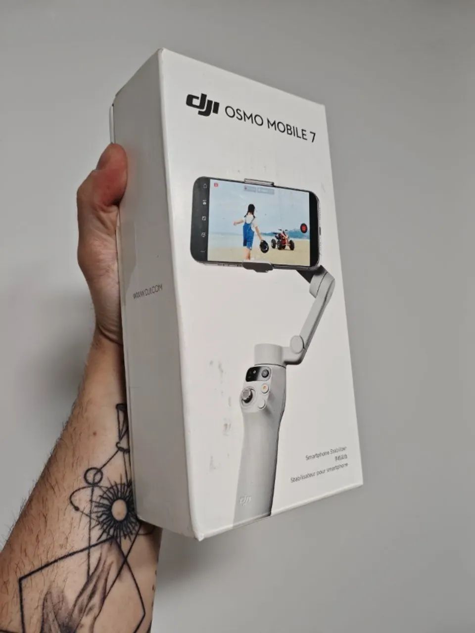 Gimbal Dji Osmo Mobile 7 - @LJCEletro