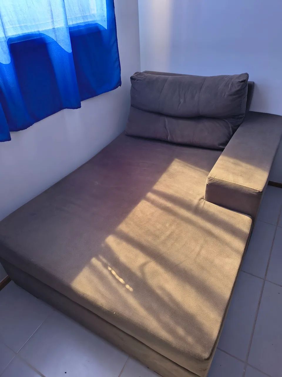 Chaise marron chocolate 1.10x1.65. - Foto 3