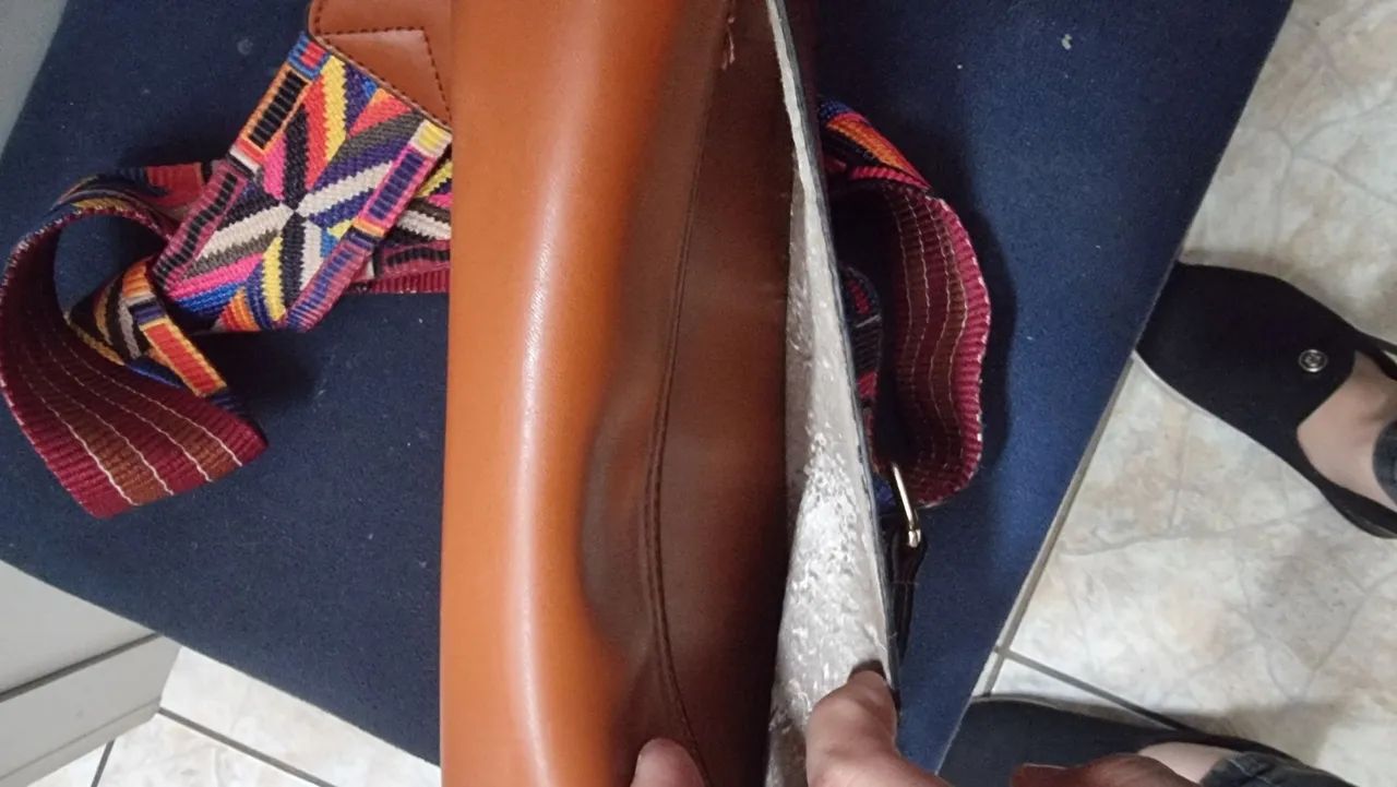 Bolsa feminina transversal  - Foto 5