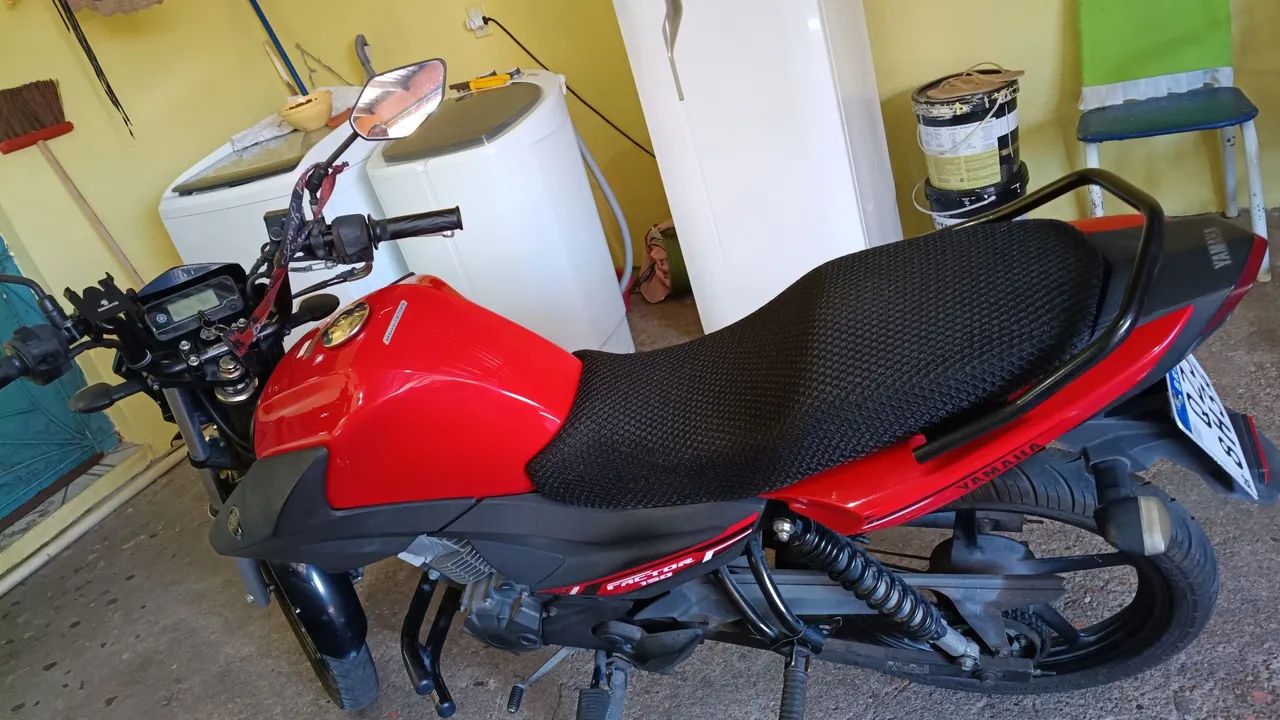 Moto150 factor vermelha  - Foto 3
