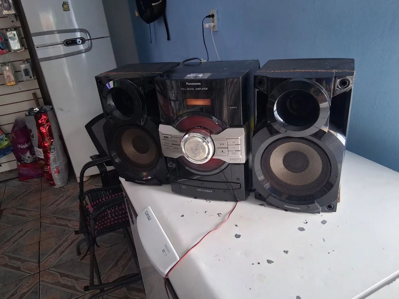 Aparelho de som Panasonic, baratinho. - Foto 3
