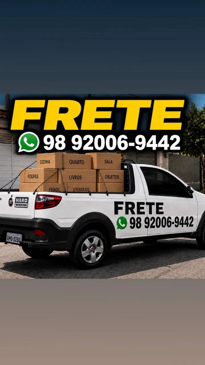 Frete rápido com preço justo