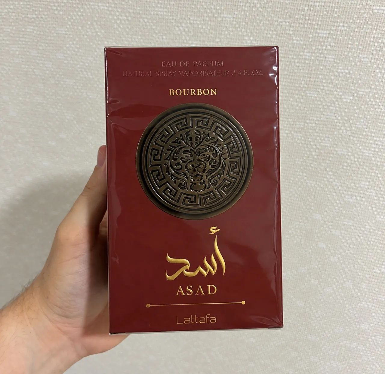 Lattafa Asad Bourbon Original Lacrado 