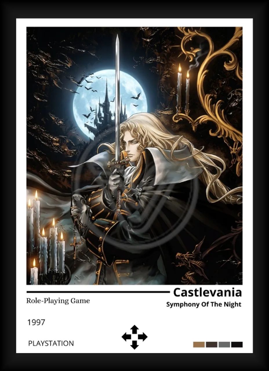 Quadros Decorativos - Jogos Retrô (RPG) - Foto 3