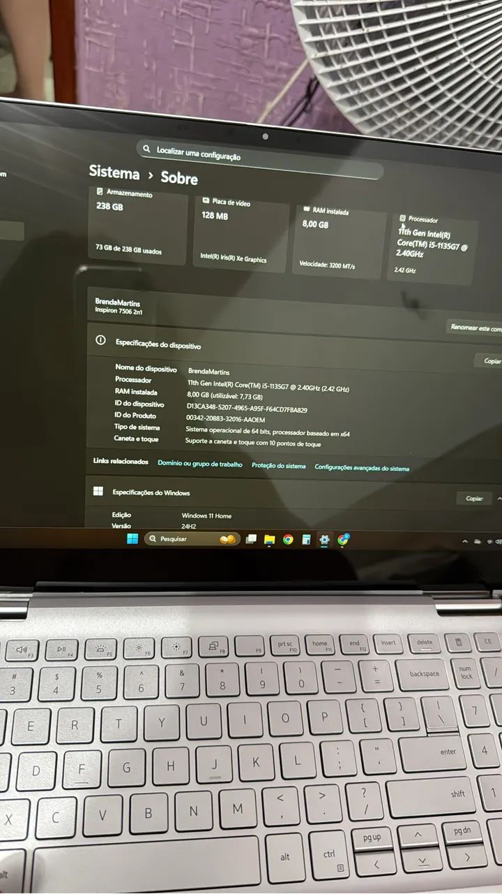 Notebook Dell Inspiron