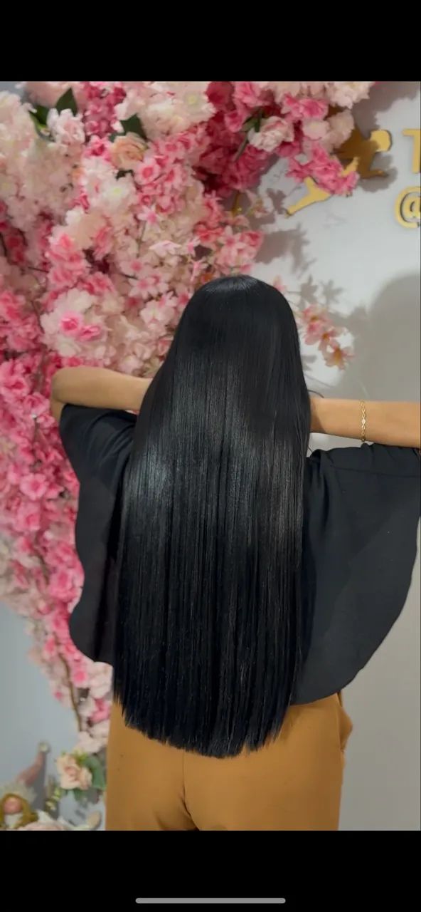 Mega Hair orgânico 75cm 400g 