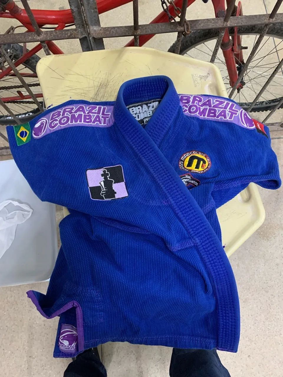 Parte de cima do kimono tamanho A0  
