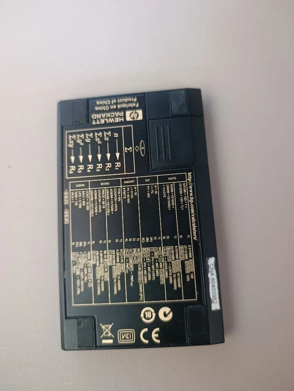 Calculadora Hp - 12C - Original - Com manual  - Foto 3