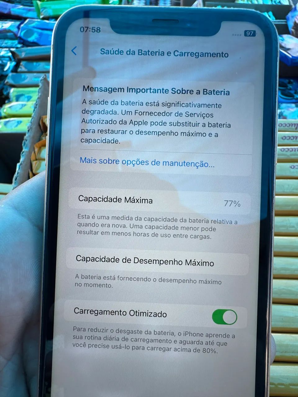iphone xr 64 gb amarelo - Foto 2