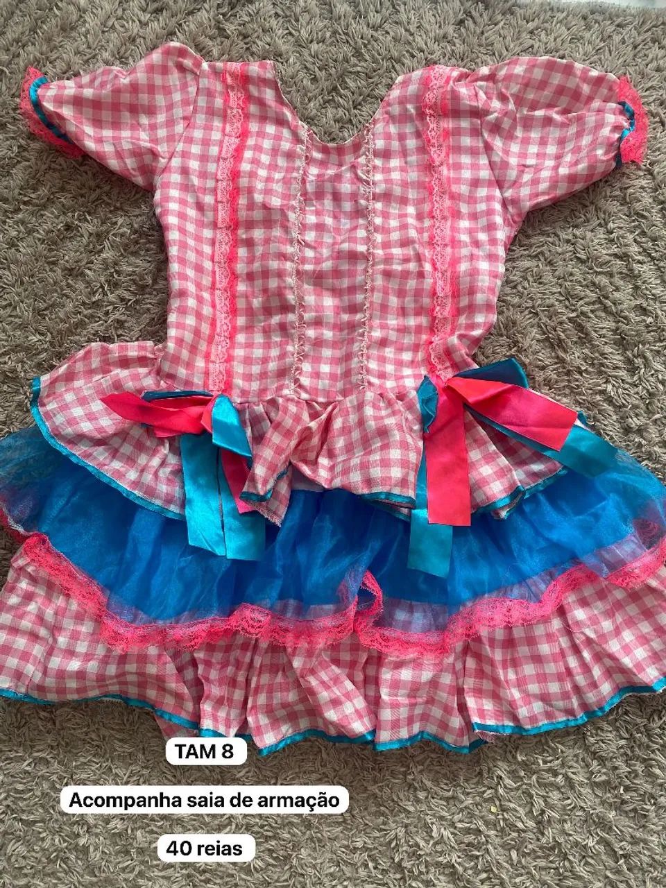 Vestido de quadrilha 