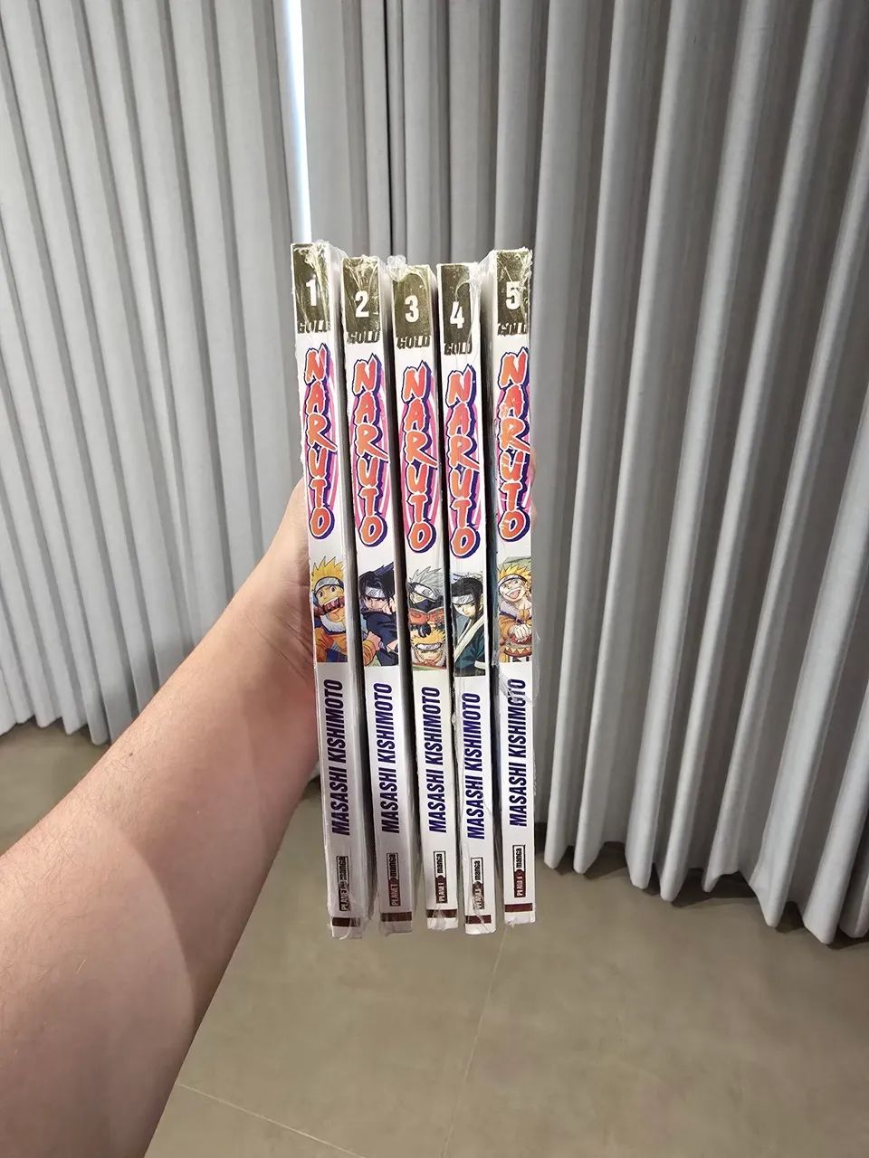 Mangá Naruto Gold 1 ao 5 LACRADO - Livros e revistas - Zona 01