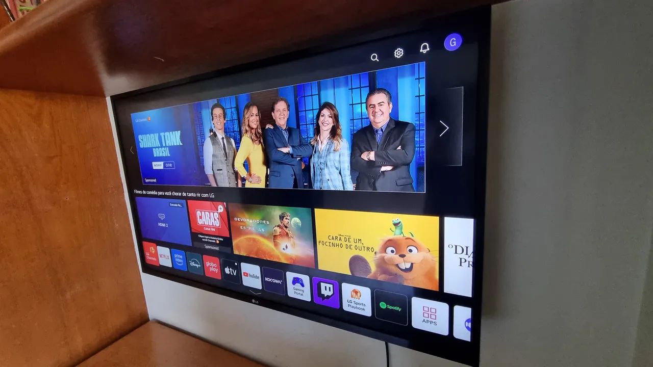 Smart Tv LG Ai Thinq 43uq751c0sf Led 4k43 - Foto 2