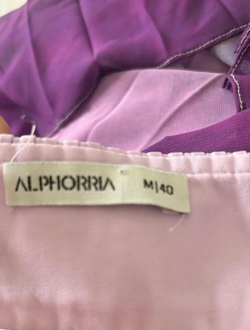 Vestido alphorria roxo  - Foto 3