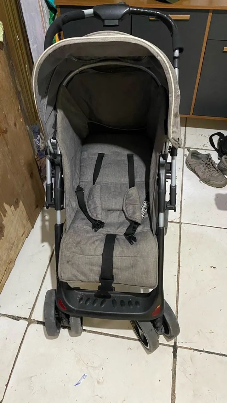 Carrinho de bebê e bebe conforto - Foto 2