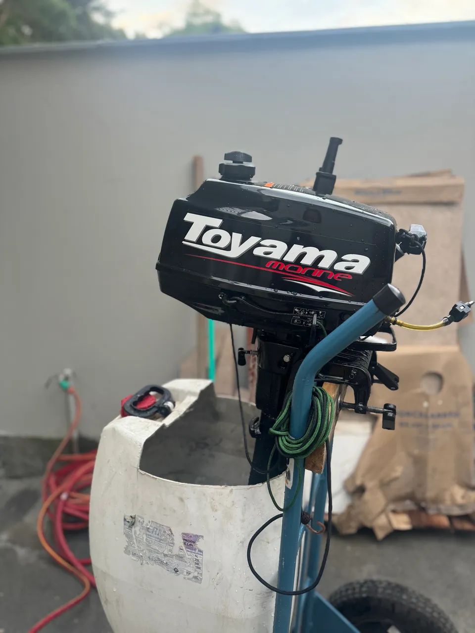 Motor de Popa Toyama Marine 3.6HP Completo  - Foto 2