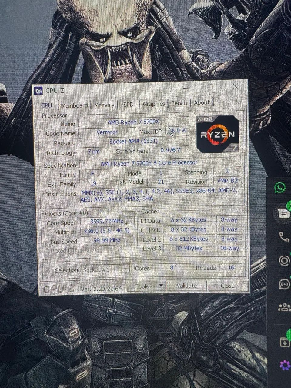 PC Gamer Rayzen 7 5700x - Foto 2