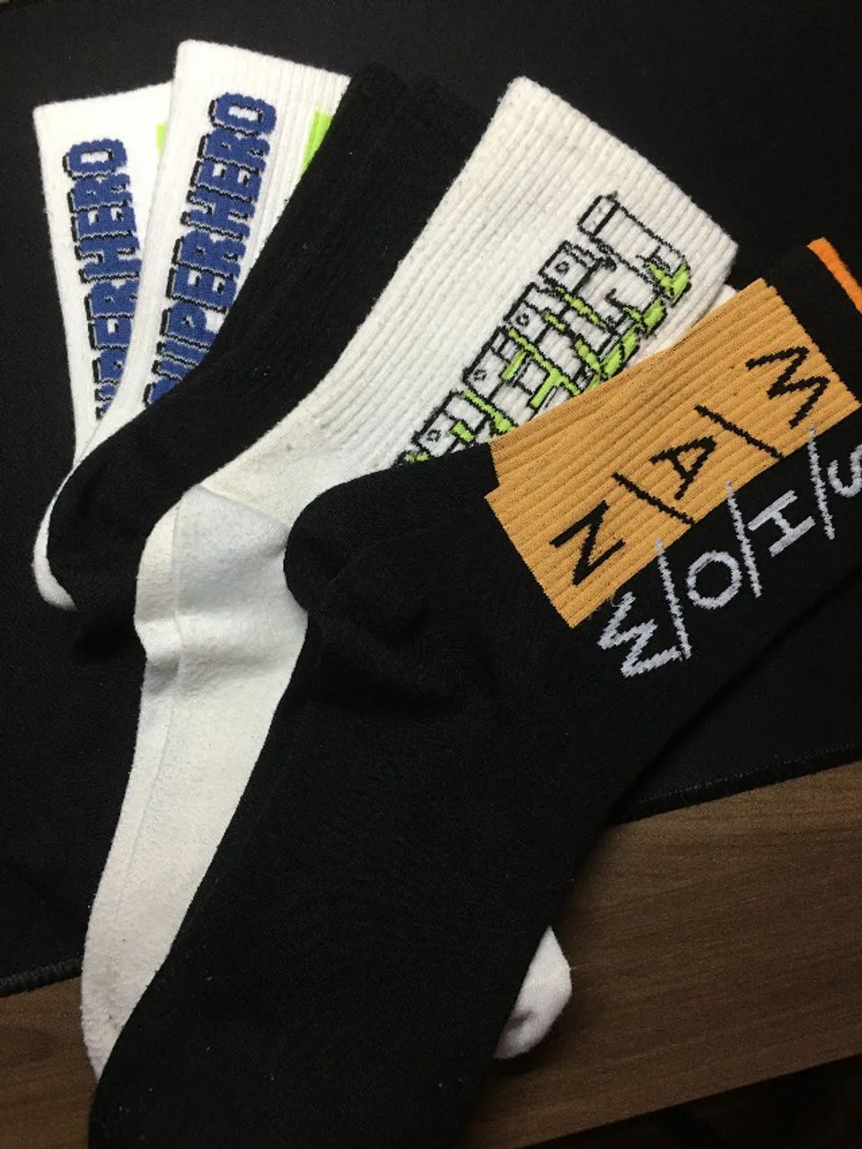 Kit Meias Estampadas