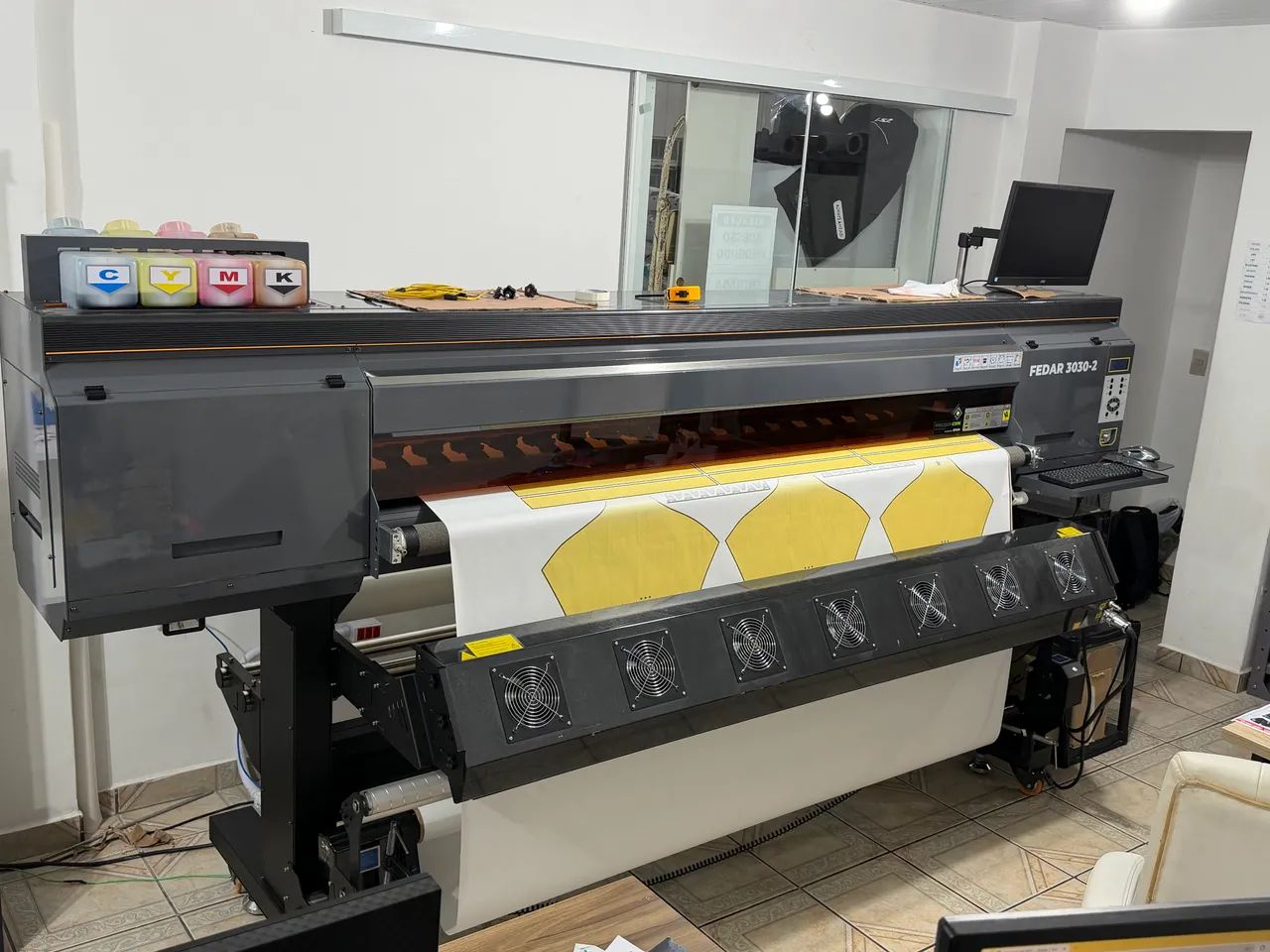 Plotter sublimação Fedar 3030-2 ano 2023 - sublimatica  - Foto 2