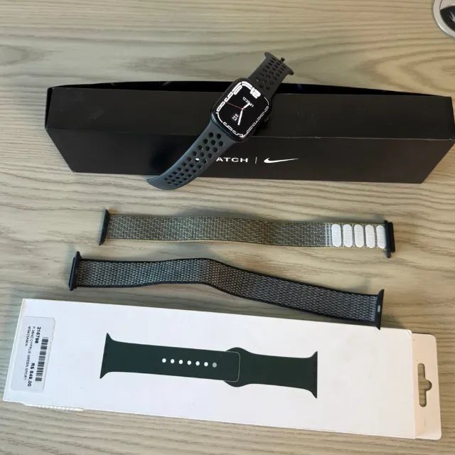Apple Watch 7 Nike + pulseiras e dock - Foto 2