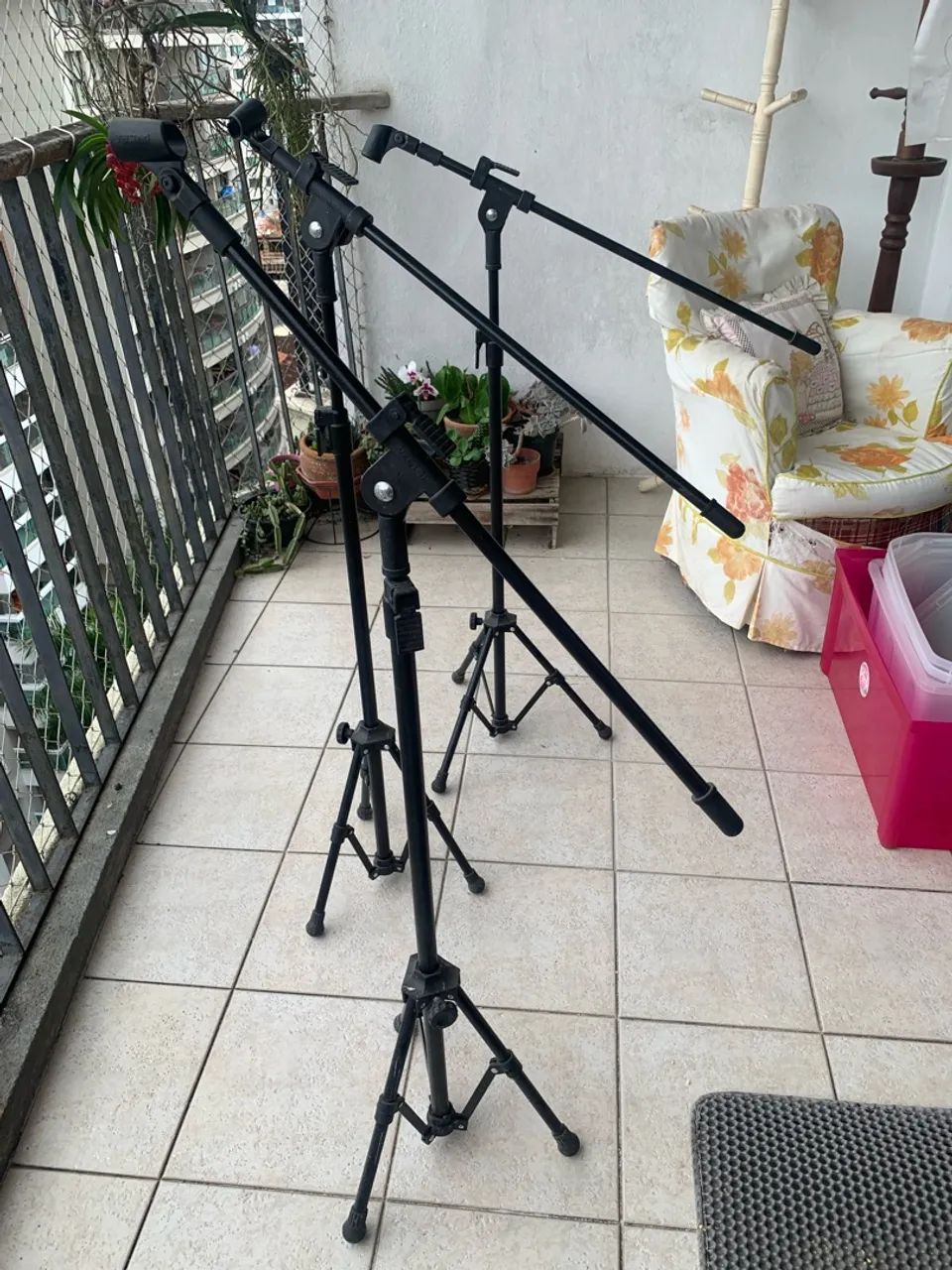 Pedestal de microfone - Foto 3