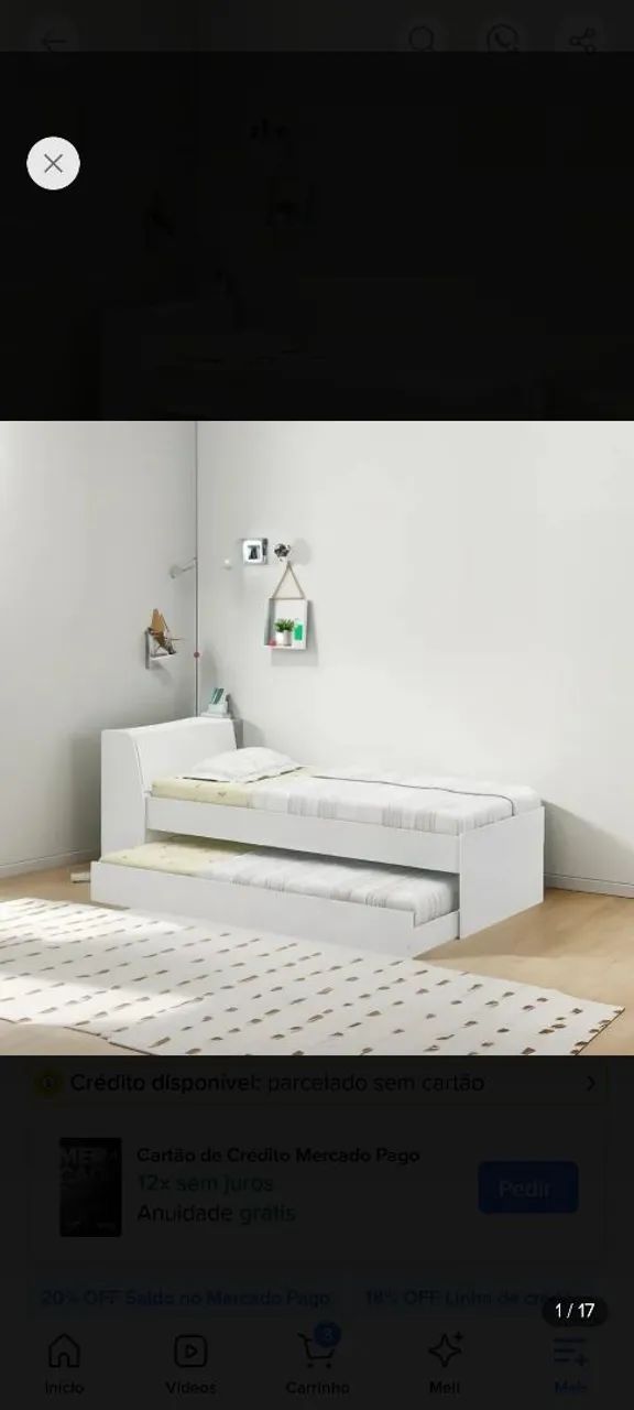 Bi cama infantil 
