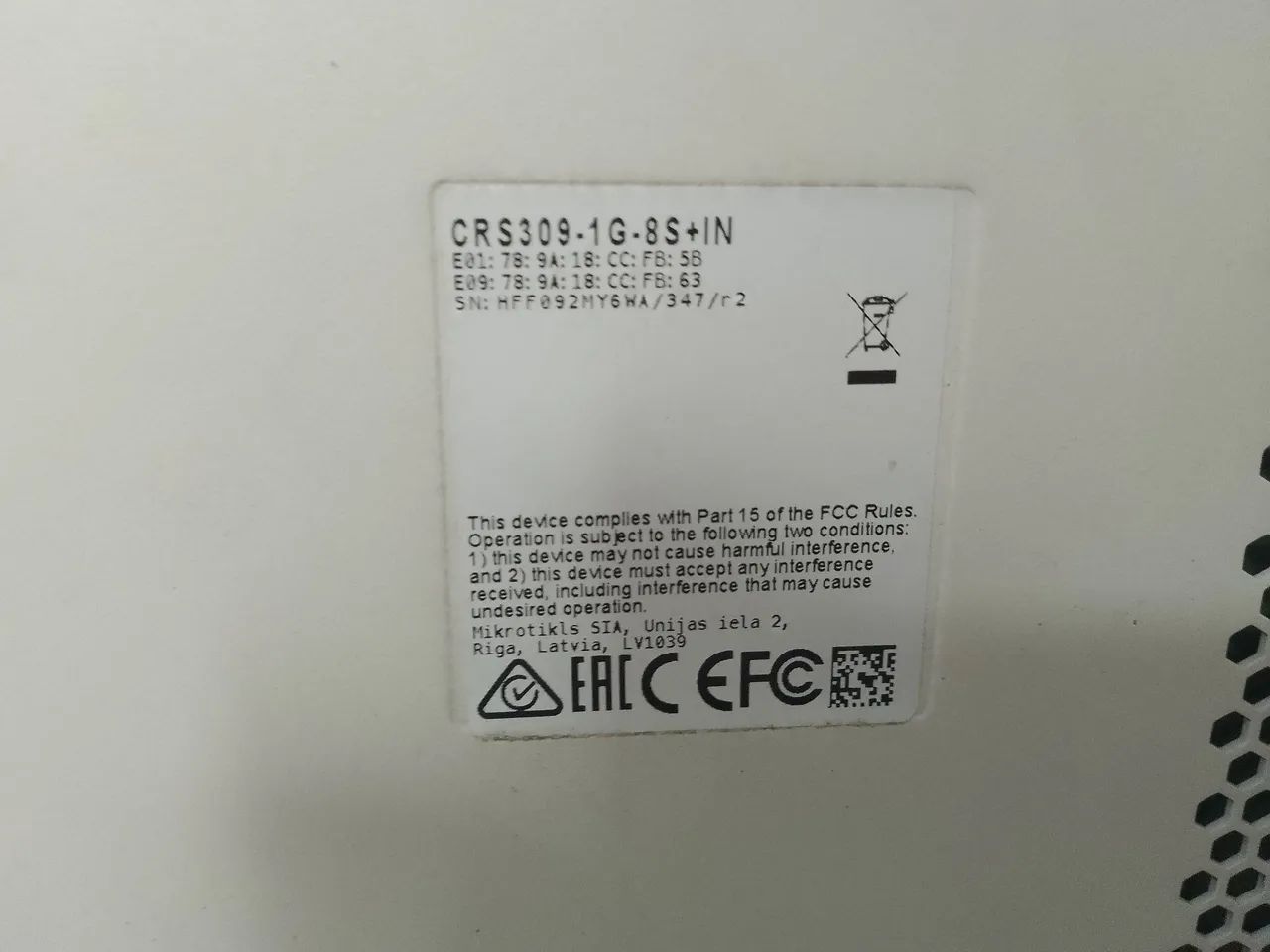 Mikrotik CRS309 - Foto 2