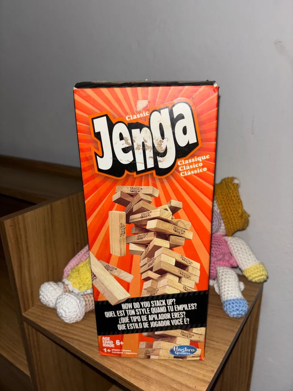 Jogo jenga classic original hasbro