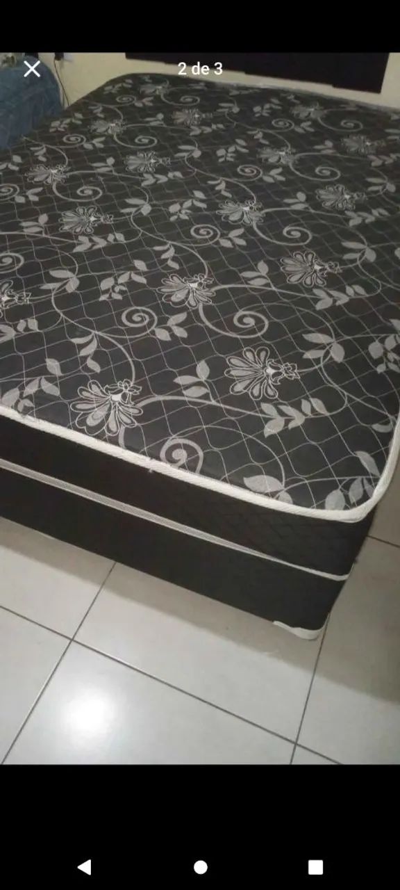 Cama box casal