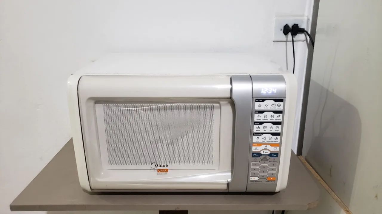 Microondas Inox Midea Grill 30L - Foto 4