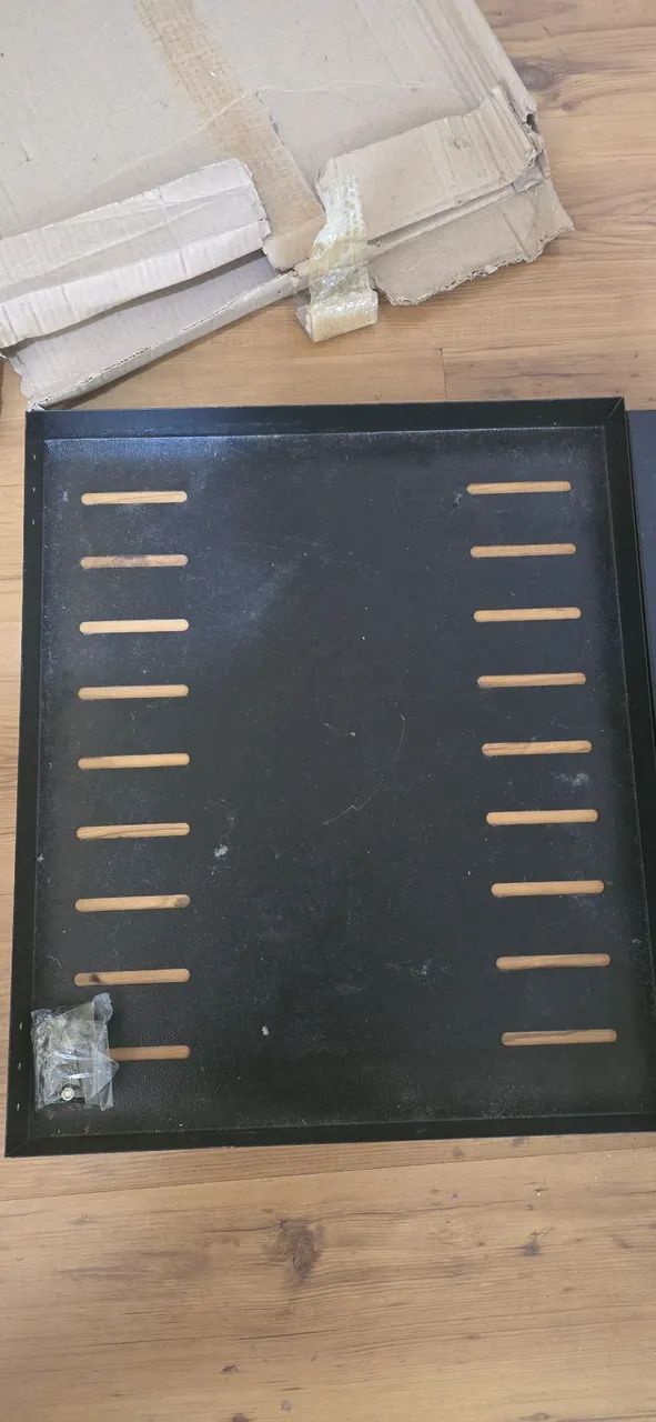 2 Bandejas Rack 19 Polegadas Fixação 4 pontas - Foto 2