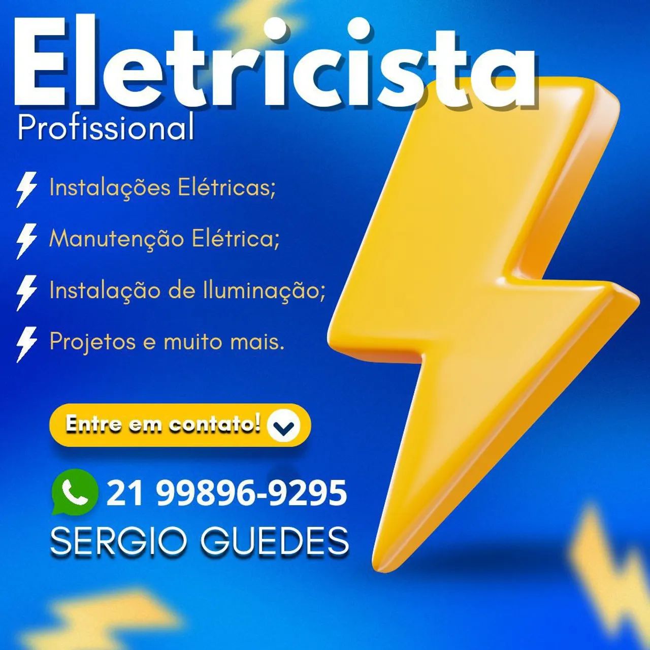 Serviços de Eletricista Profissional 