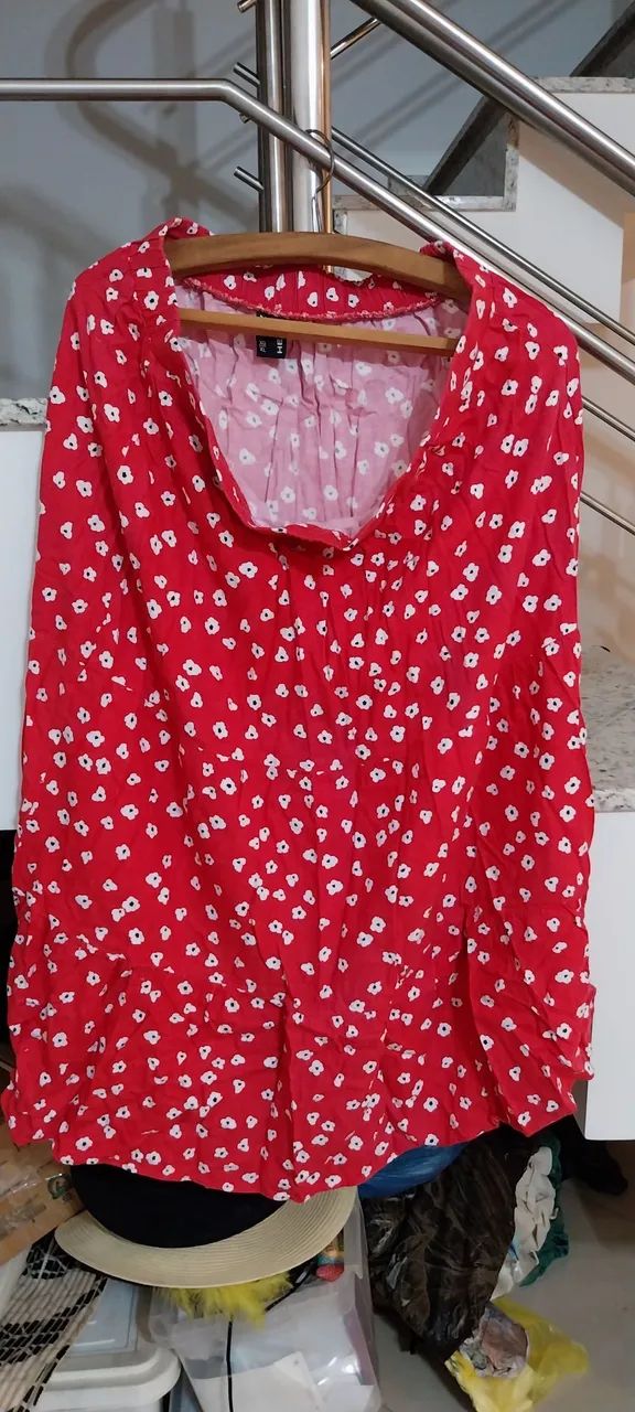 Saia estampada Hering midi  - Foto 2