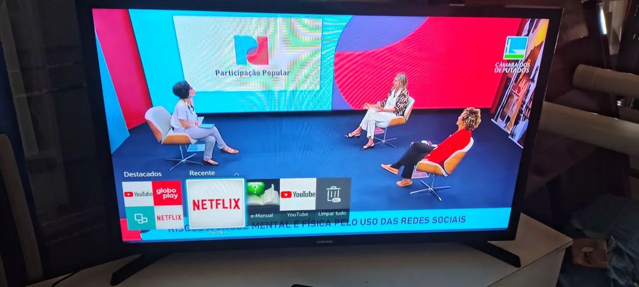 Smartv 32 polegadas  - Foto 3