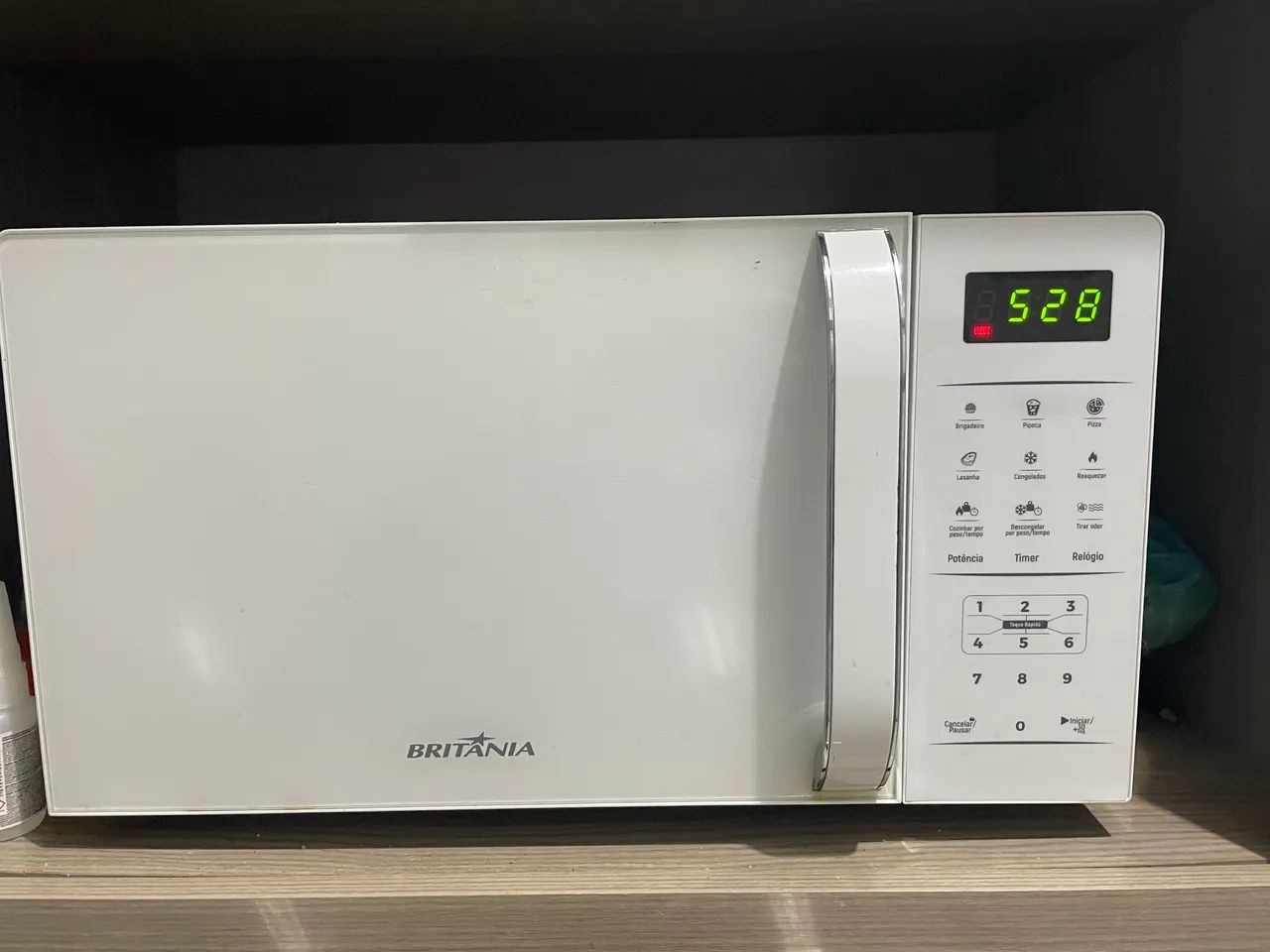 Microondas Britânia branco - Foto 4