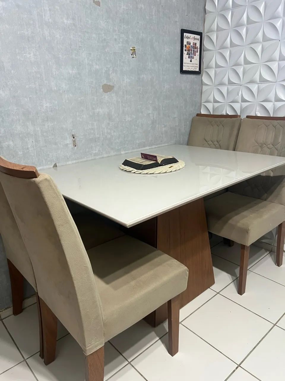 Mesa 4 cadeiras  - Foto 4