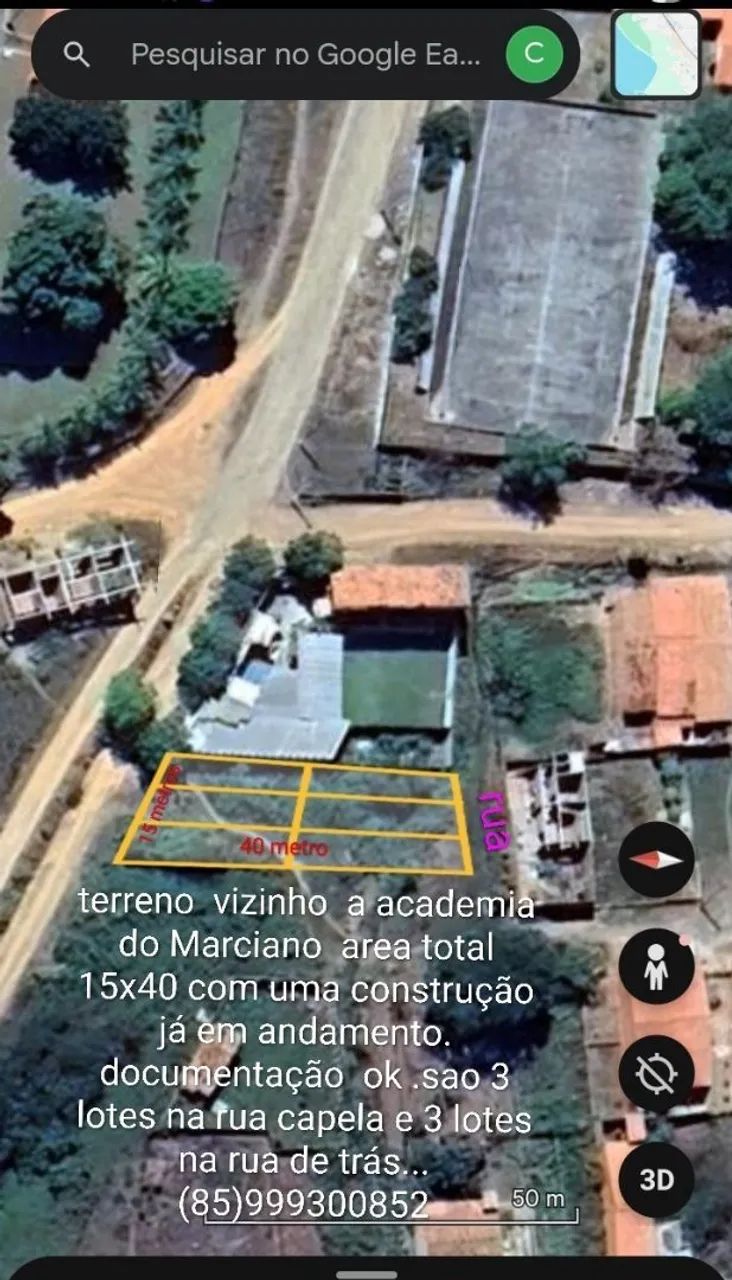 Terreno  em uruburetama 