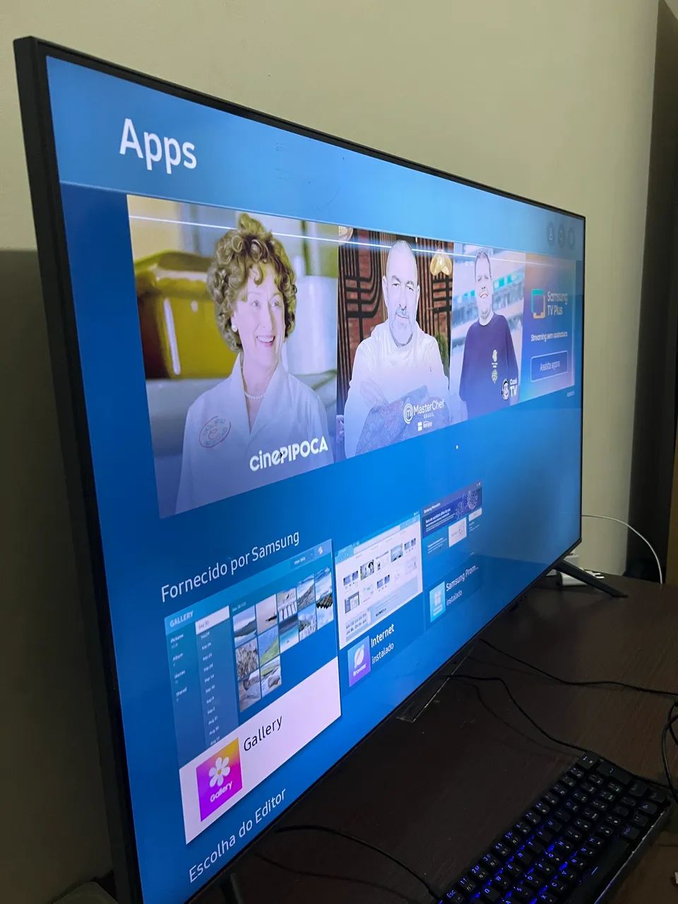Vendo Samsung 4K Smart TV 55 polegadas  - Foto 2