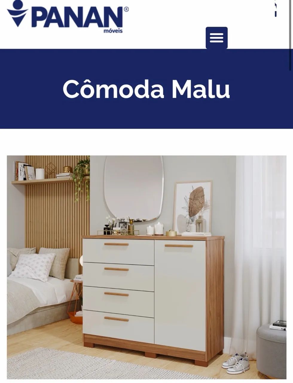 Cômoda 100%MDF - Foto 2