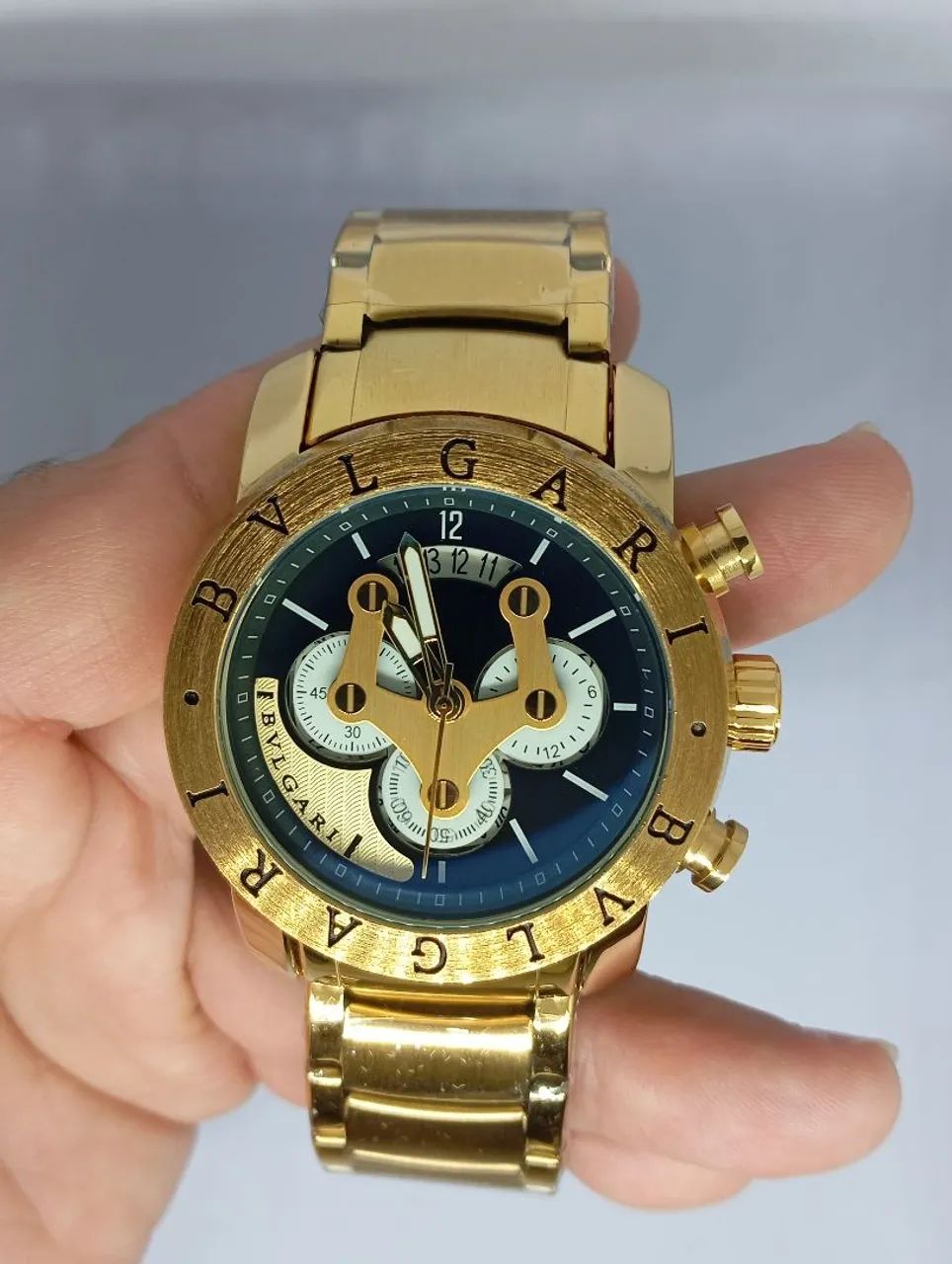 Relógio bulgari, 1 linha, 100% funcional  - Foto 3